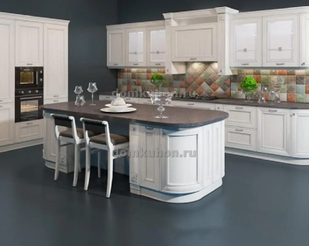 Кухня с островом - Ева